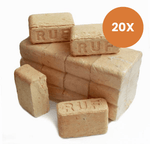 Ruf Briketten van Beukenhout – 20x10kg Ecologisch & Hoog rendement